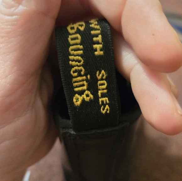 Dr. Martens 1460 W Leather Lace Up Boots Ladies Size 6US USED - Picture 5 of 9